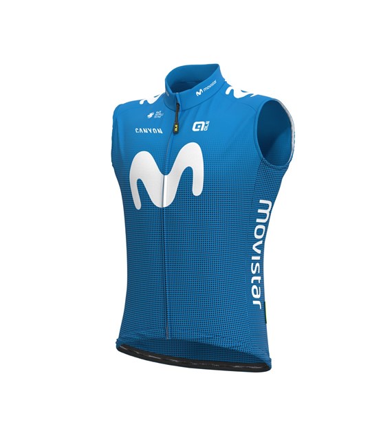 M20227020 ALE MOVISTAR WIND VEST - Męska Kamizelka Rowerowa