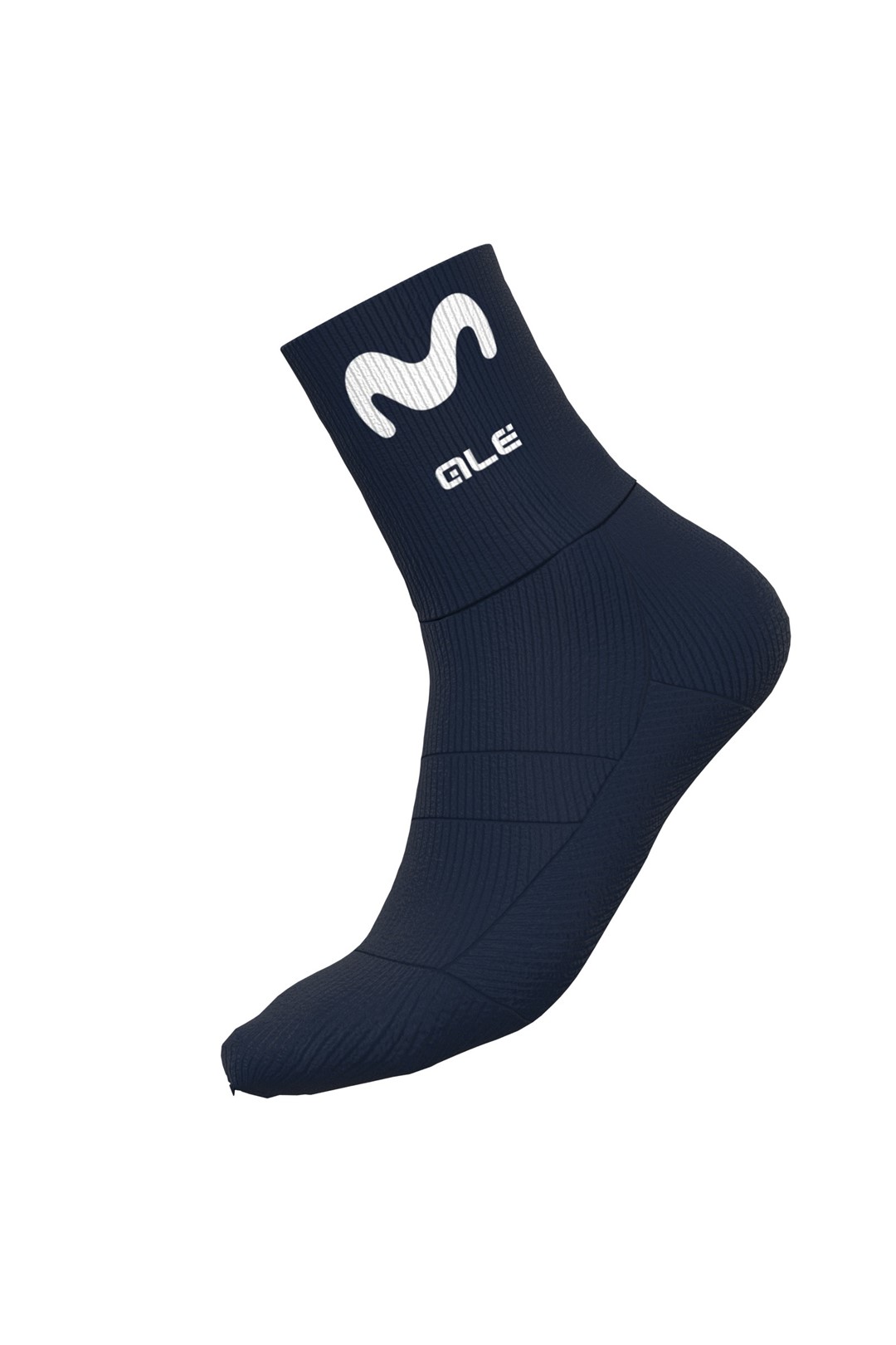 M20264020 ALE MOVISTAR Q-SKIN SOCKS - Skarpety Rowerowe