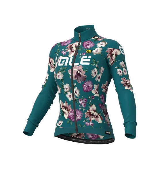 L21027514 ALE FIORI LS LADY JERSEY - Damska Bluza Rowerowa