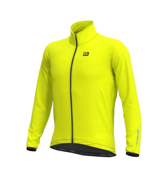L02946019/GIALLO FLUO/FLUO YELLOW ALE GB ANTIPIOGGIA / WATERPROOF JACKET - Męska Kurtka Rowerowa Przeciwdeszczowa