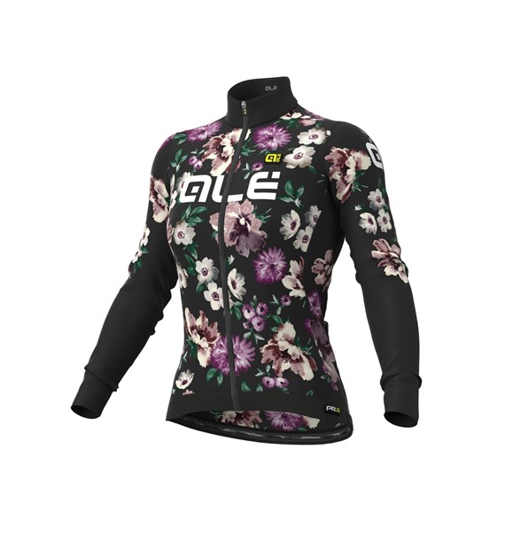 L21027401 ALE FIORI LS LADY JERSEY - Damska Bluza Rowerowa