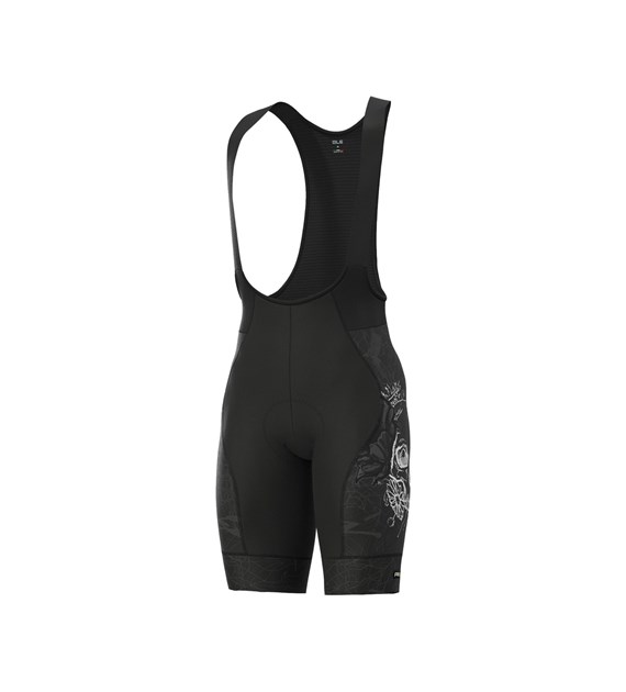 L21142401 ALE SKULL BIBSHORTS - Męskie Spodenki Rowerowe