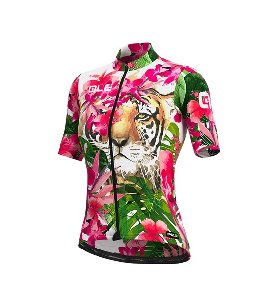 L21101543 ALE TIGER MAGLIA DONNA MC / SS LADY JERSEY - Damska Koszulka Rowerowa