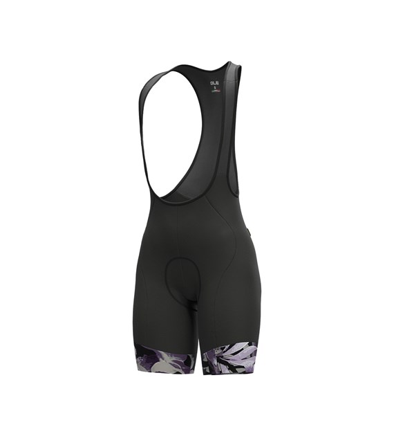 L21150401 ALE DONNA BOUQUET BIBSHORTS - Damskie Spodenki Rowerowe