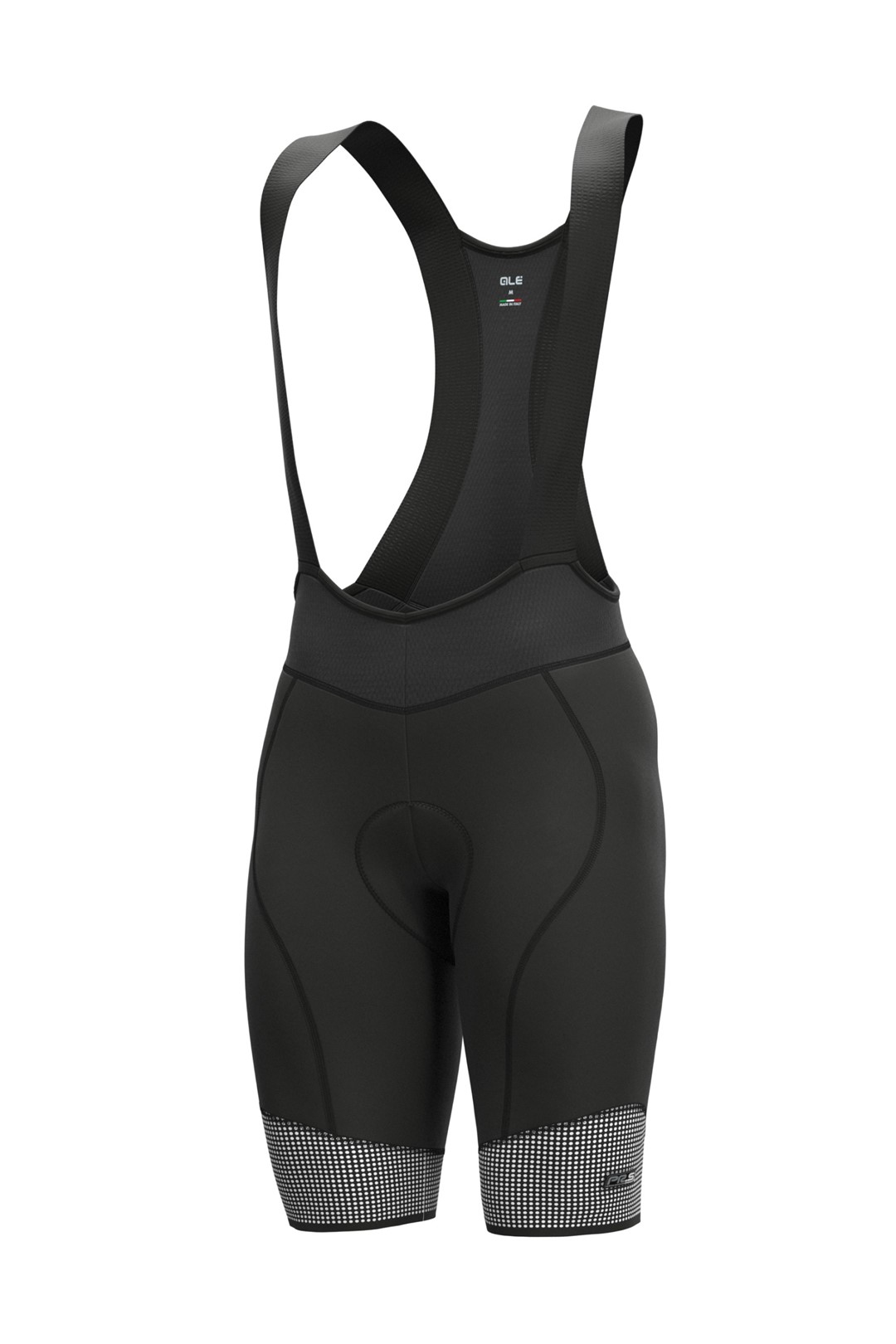 L21164400 ALE MASTER 2.0 BIBSHORTS - Męskie Spodenki Rowerowe