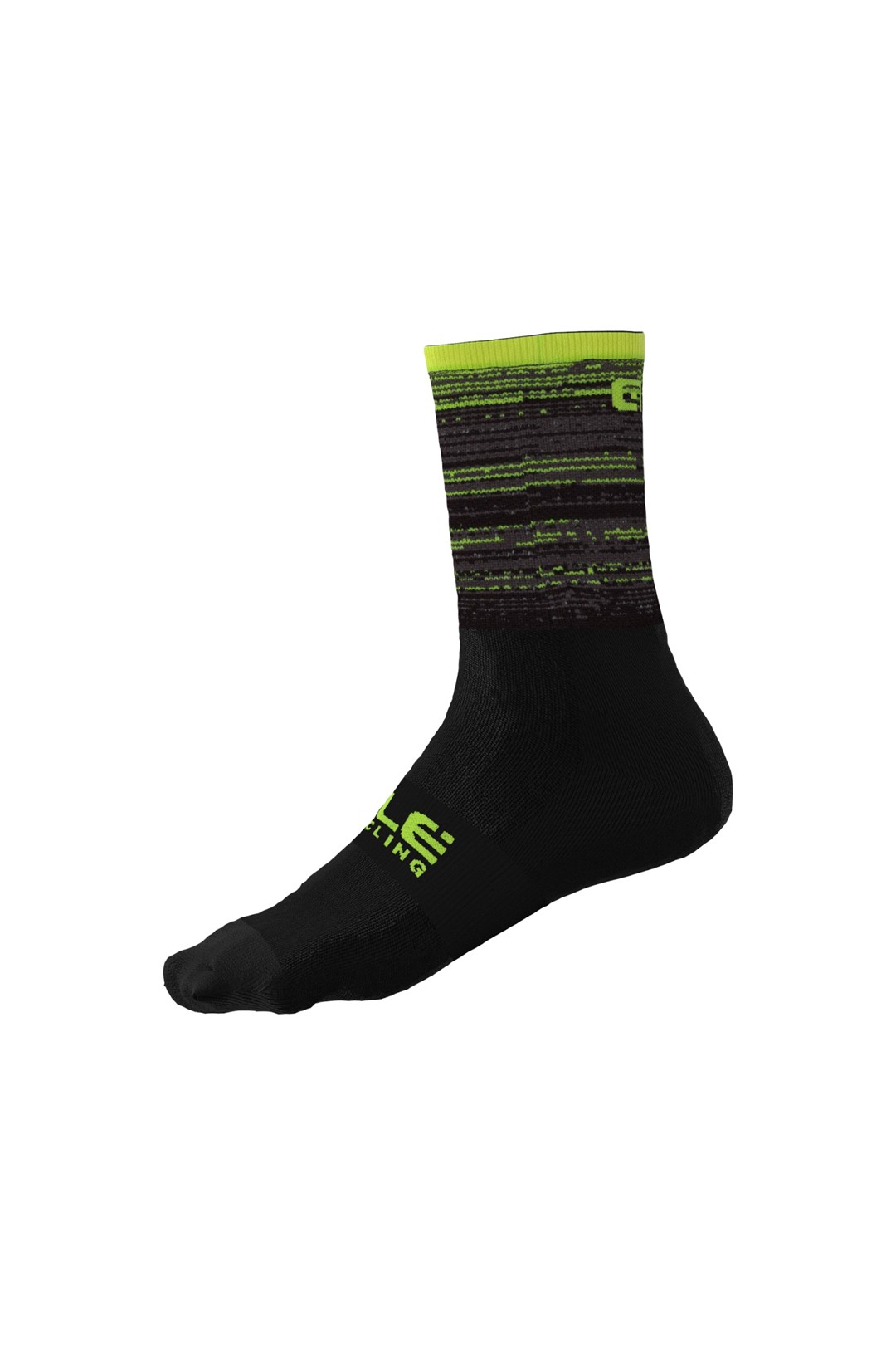 L21181460 ALE SCANNER CALZA Q-SKIN 16cm / Q-SKIN 16cm SOCKS - Skarpety Rowerowe