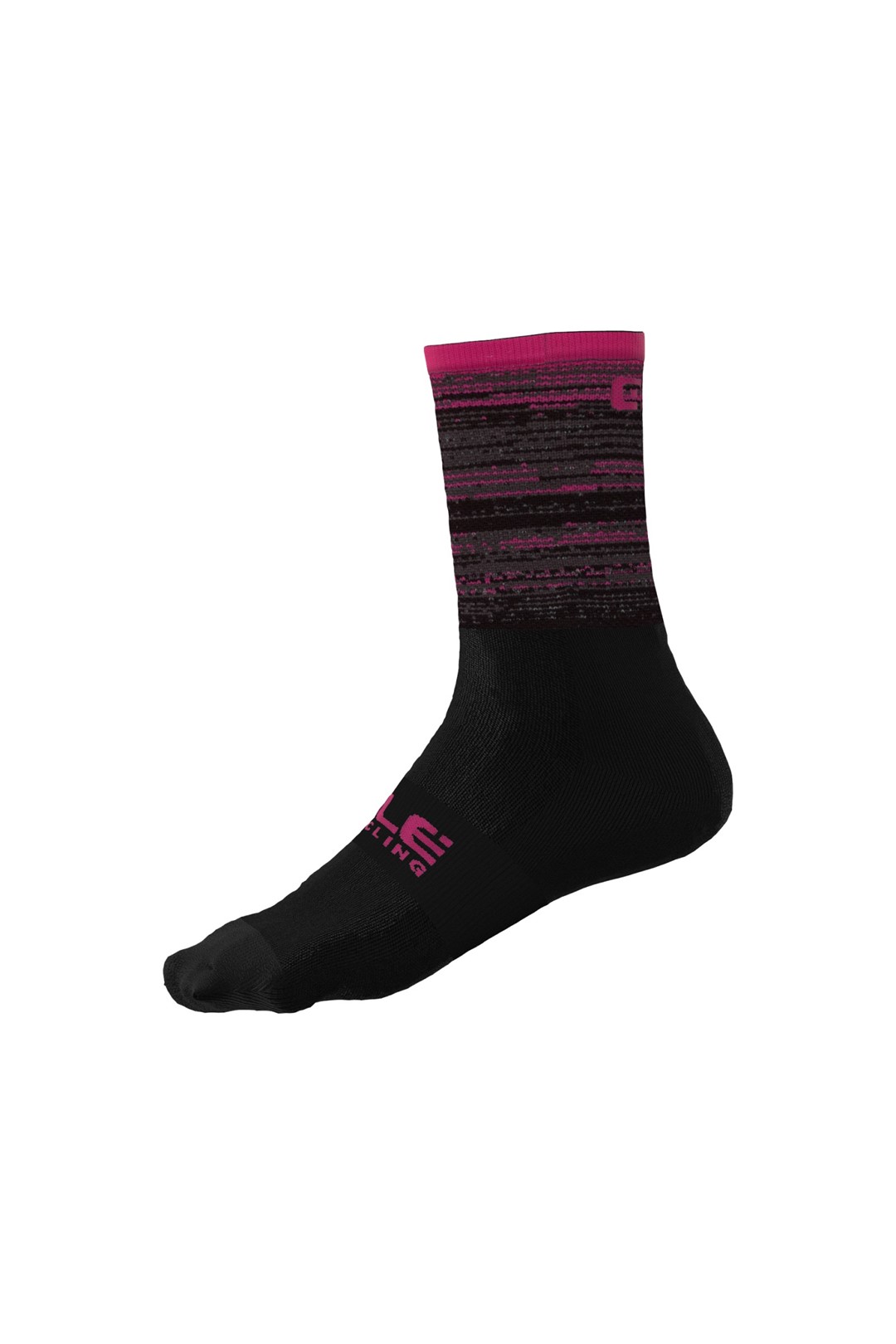 L21181543 ALE SCANNER CALZA Q-SKIN 16cm / Q-SKIN 16cm SOCKS - Skarpety Rowerowe