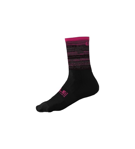 L21181543 ALE SCANNER CALZA Q-SKIN 16cm / Q-SKIN 16cm SOCKS - Skarpety Rowerowe