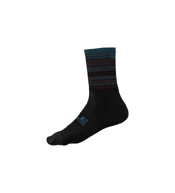 L21181402 ALE SCANNER CALZA Q-SKIN 16cm / Q-SKIN 16cm SOCKS - Skarpety Rowerowe