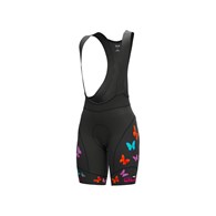 L21170401 ALE DONNABUTTERFLY BIBSHORTS - Damskie Spodenki Rowerowe