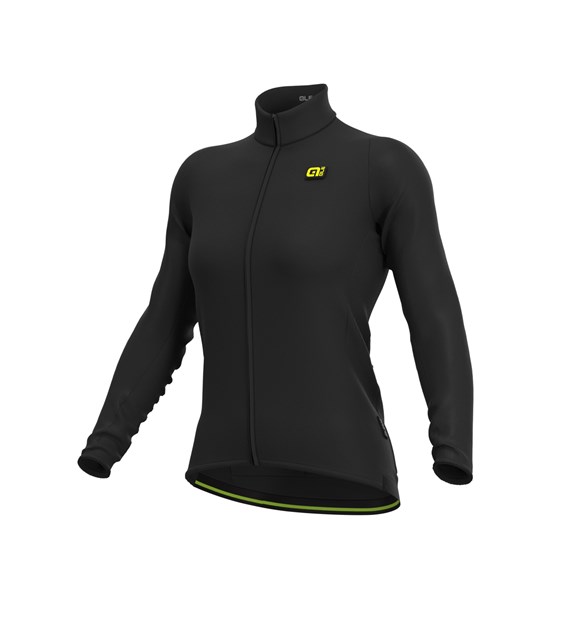 L22061401 ALE WARM RACE LS LADY JERSEY - Damska Bluza Rowerowa
