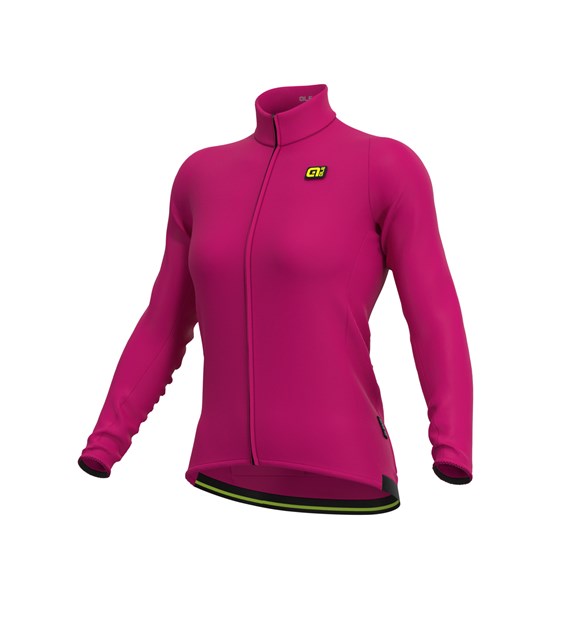 L22061405 ALE WARM RACE LS LADY JERSEY - Damska Bluza Rowerowa