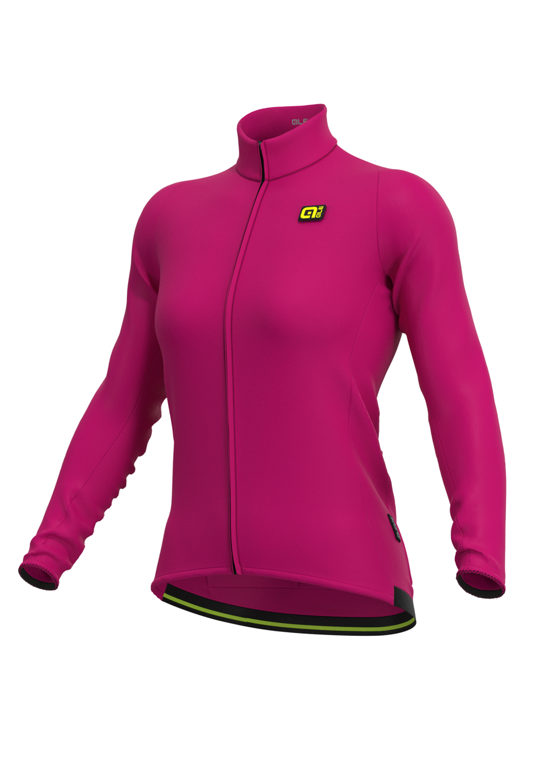 L22061405 ALE WARM RACE LS LADY JERSEY - Damska Bluza Rowerowa