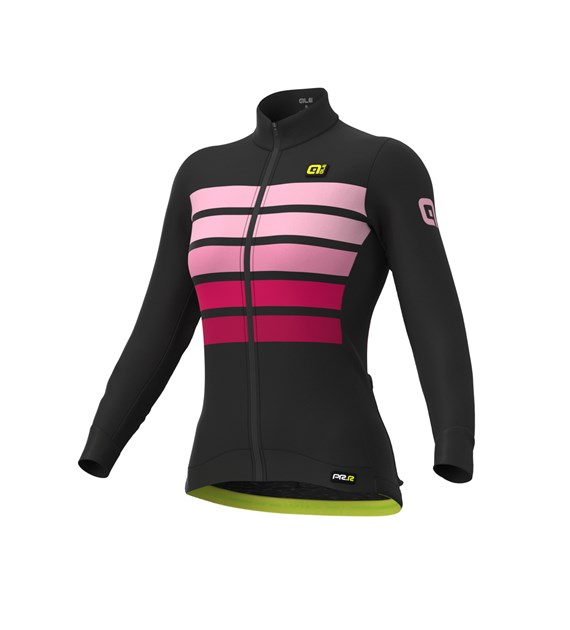 L22035543 ALE SOMBRA WOOL THERMO LS LADY JERSEY - Damska Bluza Rowerowa