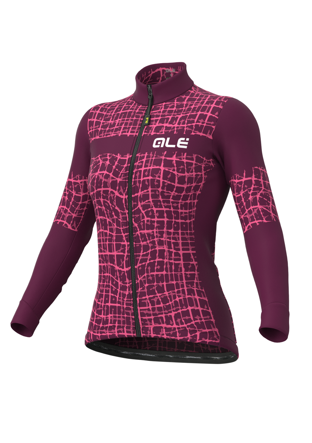 L22032494 ALE WALL LS LADY JERSEY - Damska Bluza Rowerowa