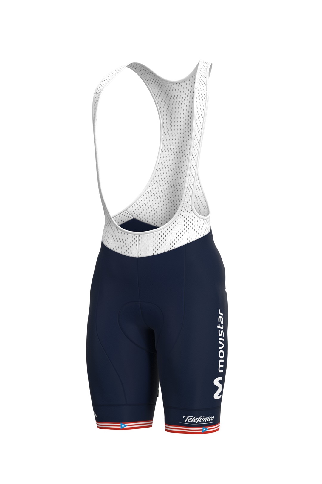M21265048 ALE MOVISTAR PUERTRORICO CHAMPION BIBSHORTS - Męskie Spodenki Rowerowe