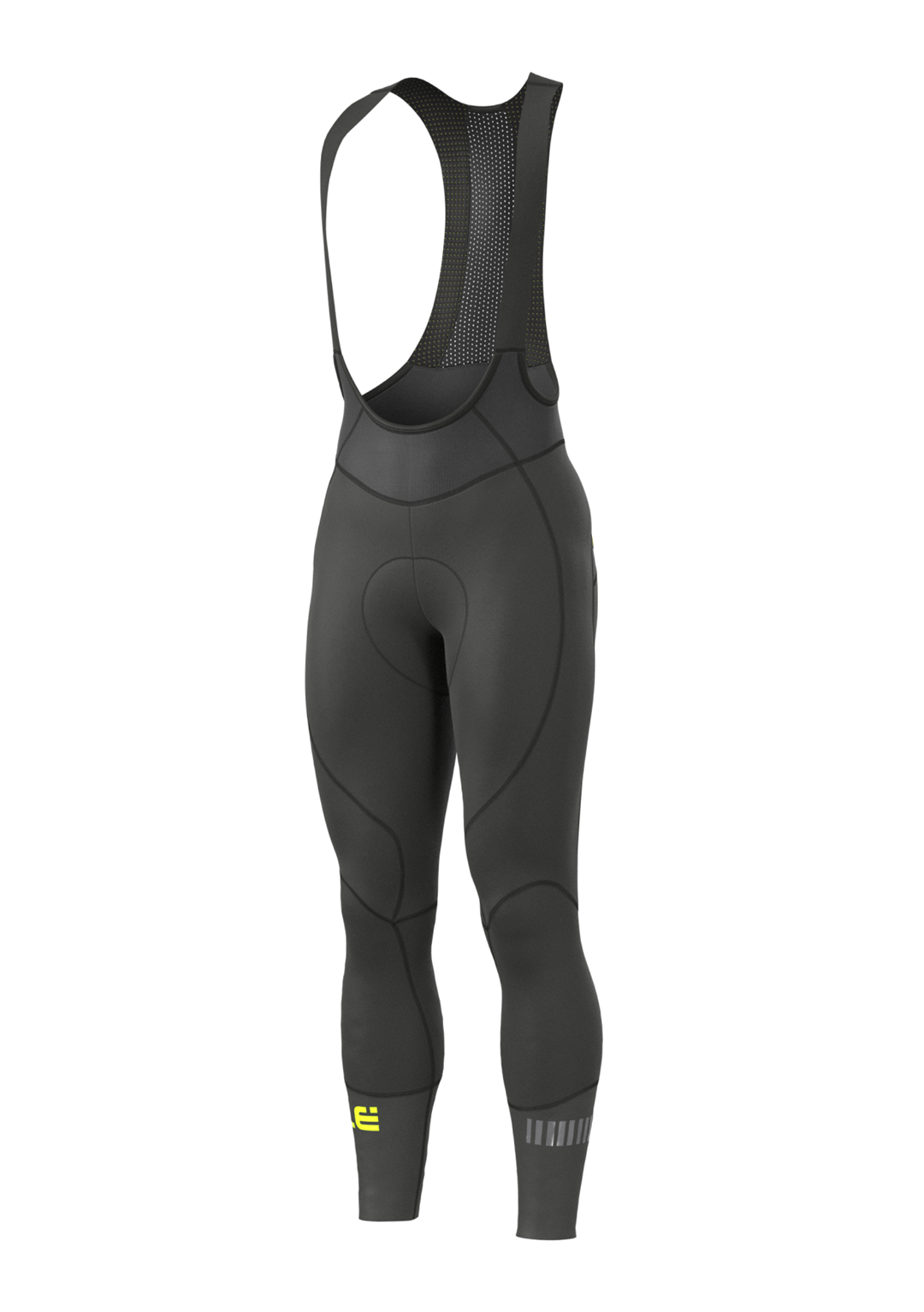 L22048460 ALE CLIMA WARM BIBTIGHTS - Męskie Spodnie Rowerowe