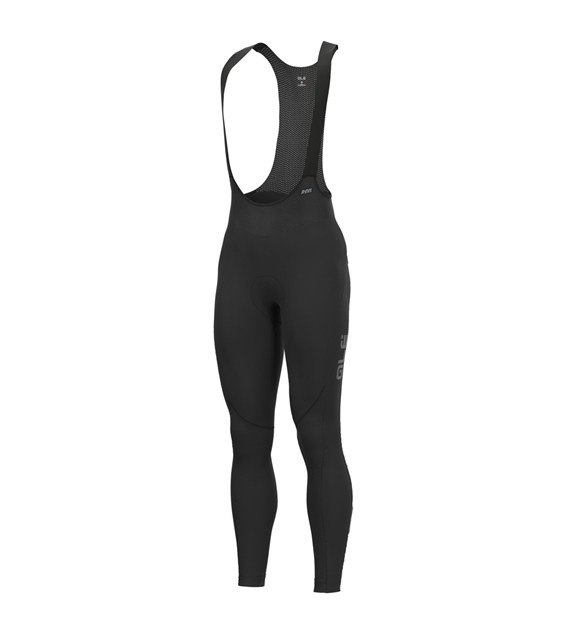 L22054401/NERO/BLACK ALE CALZAMAGLIA CB / BIBTIGHTS - Męskie Spodnie Rowerowe