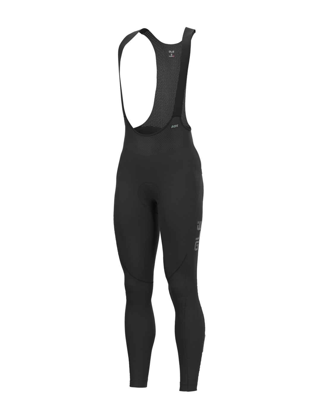 L22054401/NERO/BLACK ALE CALZAMAGLIA CB / BIBTIGHTS - Męskie Spodnie Rowerowe