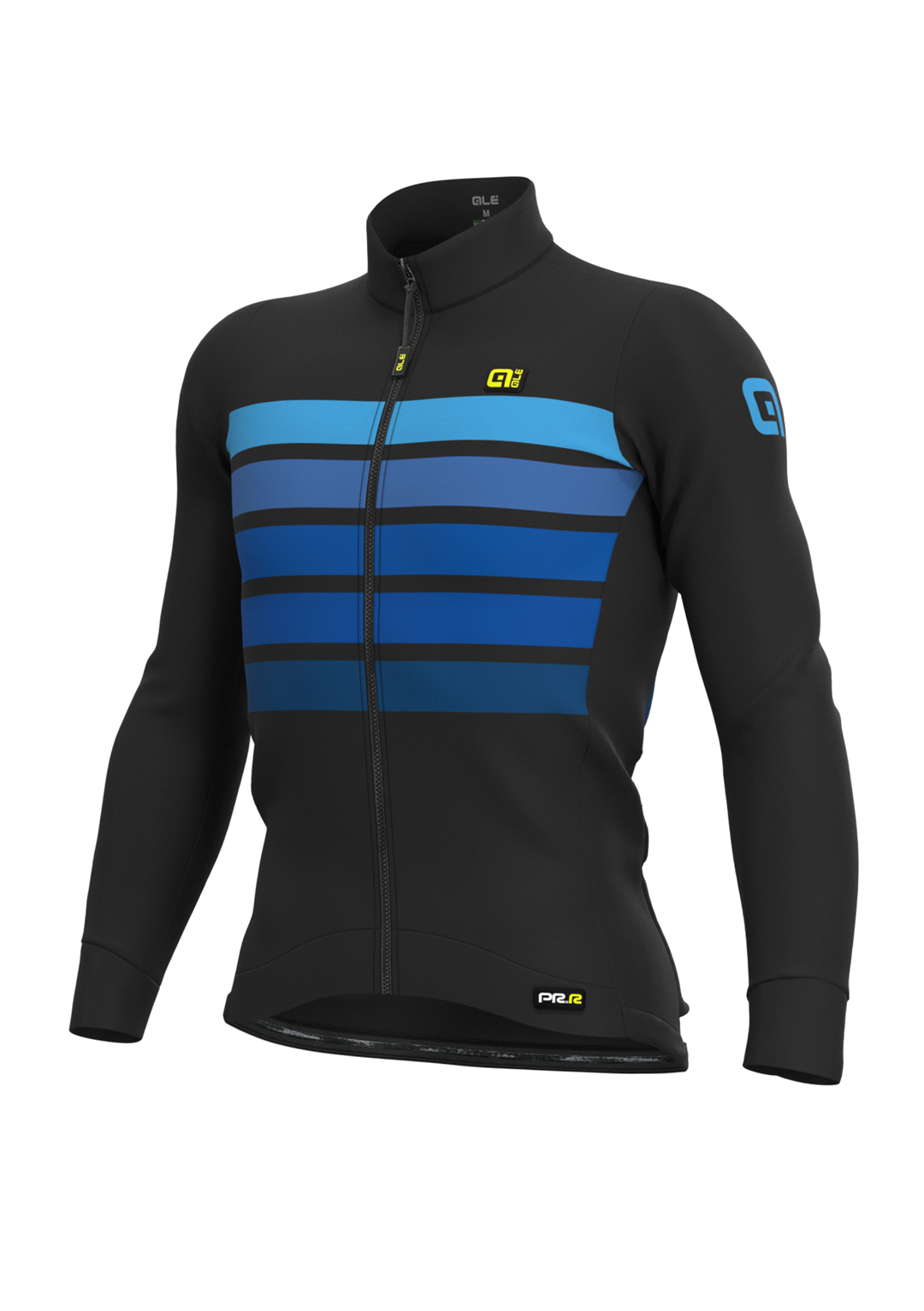 L22006402 ALE SOMBRA WOOL THERMO LS JERSEY - Męska Bluza Rowerowa