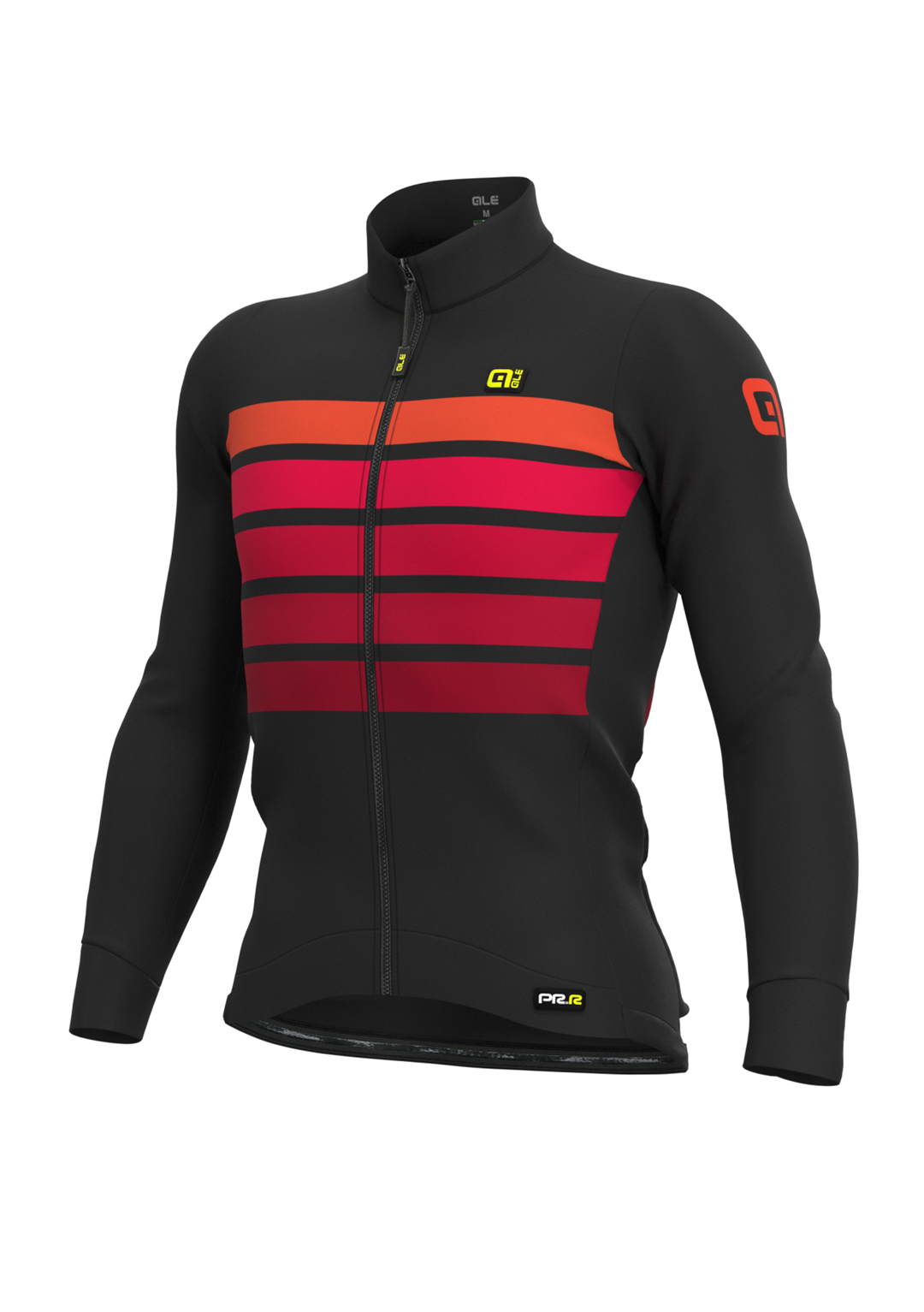 L22006426 ALE SOMBRA WOOL THERMO LS JERSEY - Męska Bluza Rowerowa