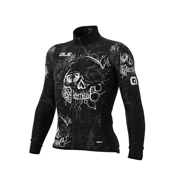 L22024401 ALE SKULL LS JERSEY - Męska Bluza Rowerowa