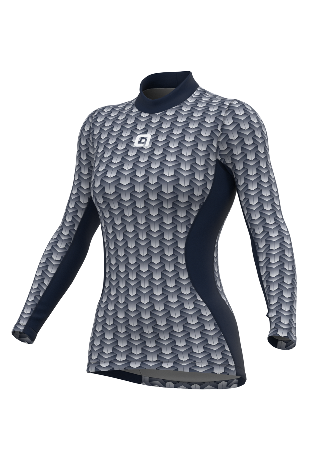 L22096402 ALE CUBESLS WM BASELAYER - Damska Koszulka Rowerowa