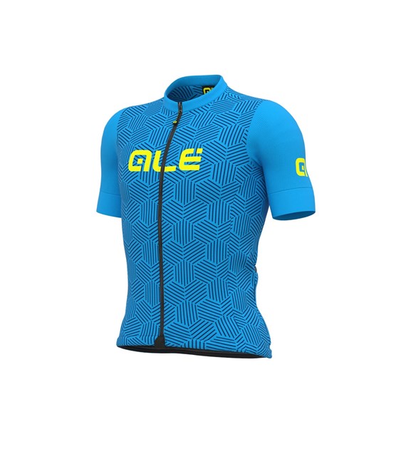 L21120460/AZZURRO / LIGHT BLUE ALE CROSS MAGLIA MC / SS JERSEY- Męska Koszulka Rowerowa