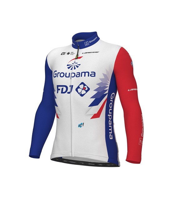 R21368044 ALE MAGLIA ML / LS JERSEY GROUPAMA FDJ  - Męska Bluza Rowerowa