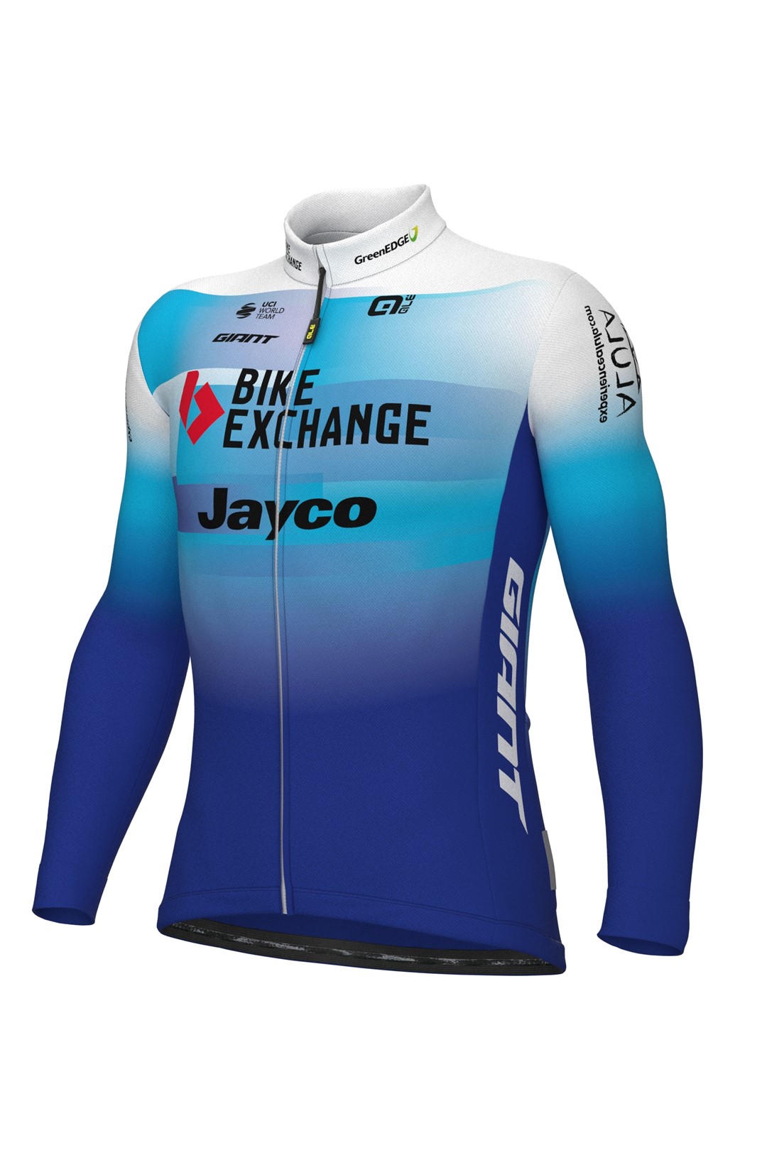 B22258068 ALE MAGLIA ML / LS JERSEY BIKE EXCHANGE - Męska Bluza Rowerowa