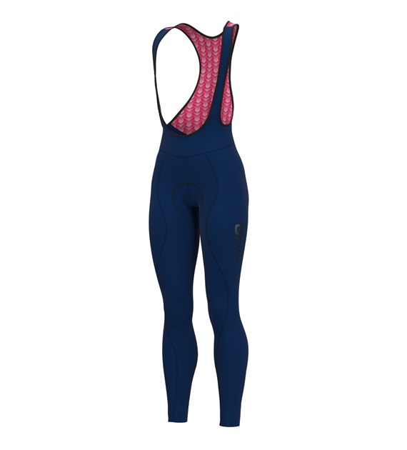 L22039402/BLU MARINO/NAVY BLUE ALE ESSENTIAL CALZAM. CB DONNA / WOMEN'S BIBTIGHTS - Damskie Spodnie Rowerowe