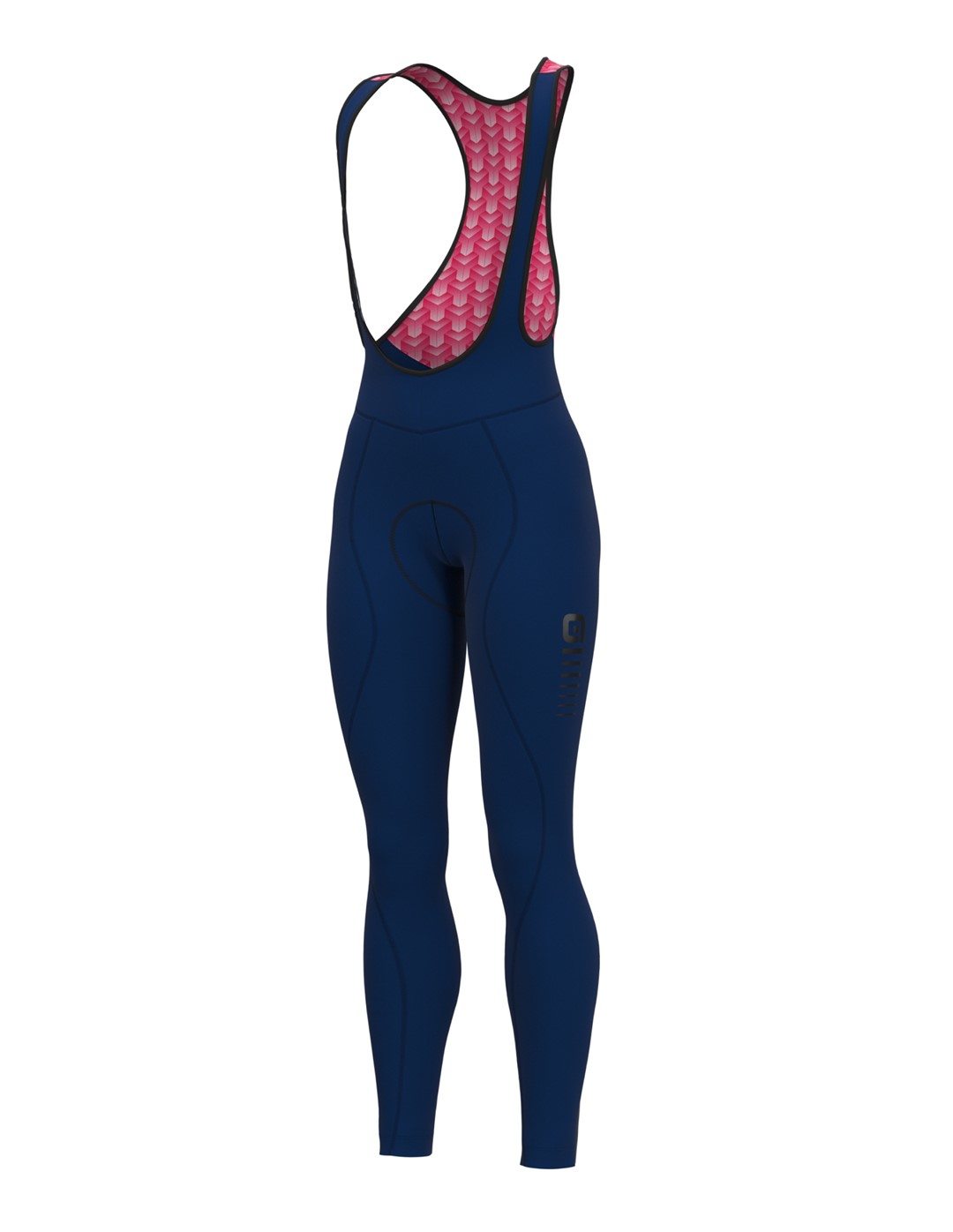 L22039402/BLU MARINO/NAVY BLUE ALE ESSENTIAL CALZAM. CB DONNA / WOMEN'S BIBTIGHTS - Damskie Spodnie Rowerowe