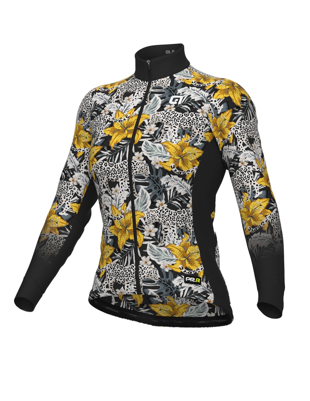 L23037460 ALE HIBISCUS MAGLIA DONNA ML / LS LADY JERSEY - Damska Bluza Rowerowa