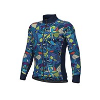 L24004402/BLU/BLUE ALE MAGLIA ML / LS JERSEY - Męska Koszulka Rowerowa Długi Rękaw