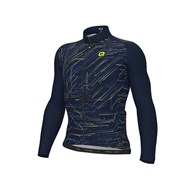 L24013402/BLU/BLUE ALE BYTE MAGLIA ML / LS JERSEY - Męska Bluza Rowerowa