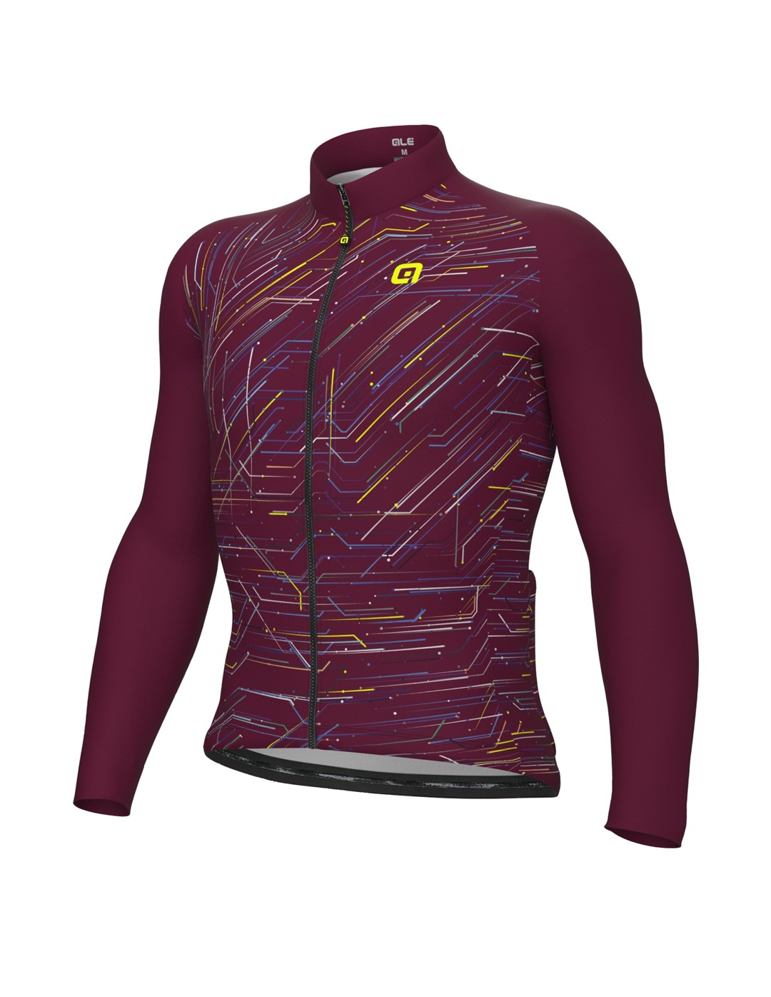 L24013426/BORDEAUX ALE BYTE MAGLIA ML / LS JERSEY - Męska Bluza Rowerowa