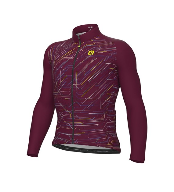 L24013426/BORDEAUX ALE BYTE MAGLIA ML / LS JERSEY - Męska Bluza Rowerowa