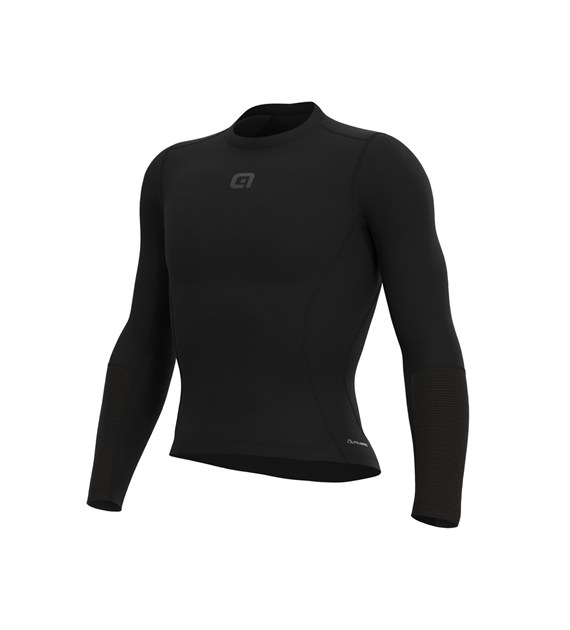 L24023401/NERO/BLACK ALE INTIMO ML / LS BASELAYER - Męska Bielizna Rowerowa