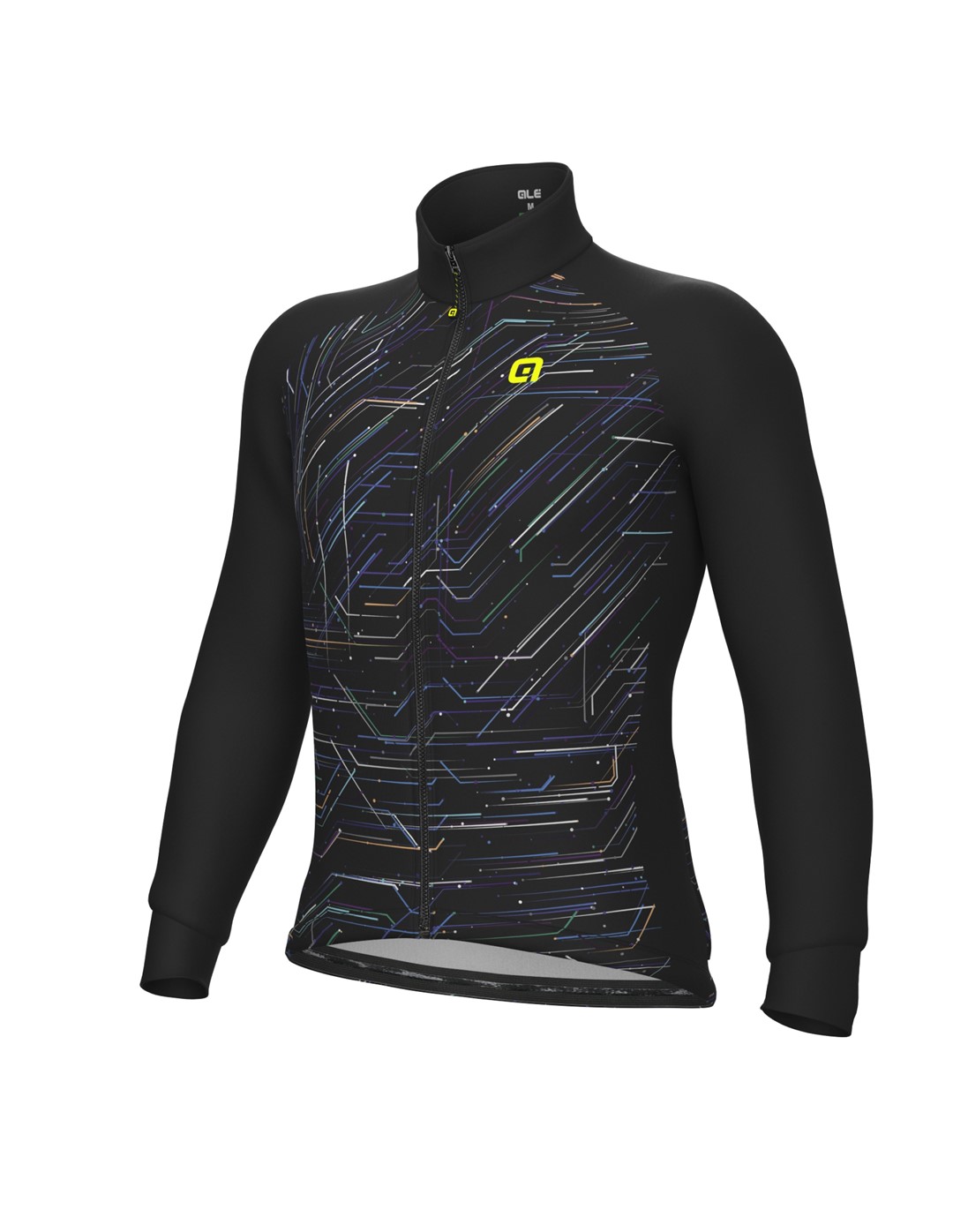 L24034401/NERO/BLACK ALE BYTE GIUBBINO / JACKET - Męska Kurtka Rowerowa