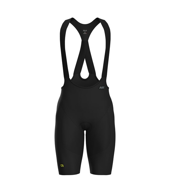 L24082401/NERO/BLACK ALE HAMMER 2.0 PANTALONE CB / BIBSHORTS - Męskie Spodenki Rowerowe