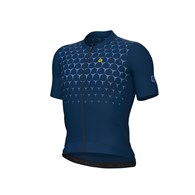 L24054402/BLU/BLUE ALE QUICK MAGLIA MC / SS JERSEY - Męska Koszulka Rowerowa