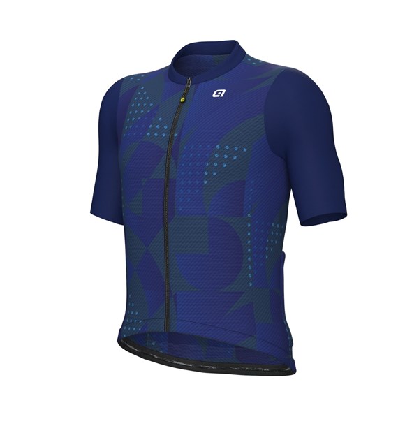 L24058402/BLU/BLUE ALE ENJOY MAGLIA MC / SS JERSEY - Męska Koszulka Rowerowa