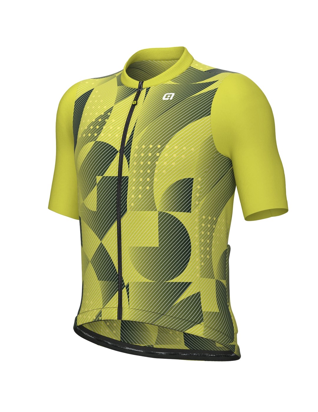L24058462/VERDE ACIDO / ACID GREEN ALE ENJOY MAGLIA MC / SS JERSEY - Męska Koszulka Rowerowa