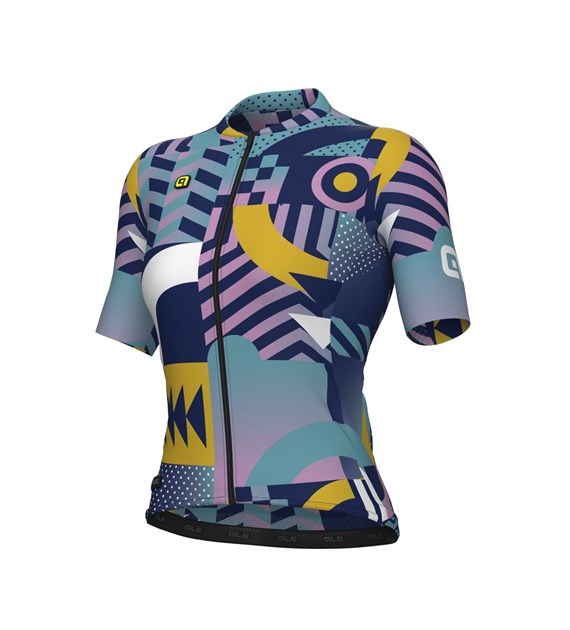 L24068543/ROSA/PINK ALE GAMES MAGLIA DONNA MC / SS LADY JERSEY - Damska Koszulka Rowerowa
