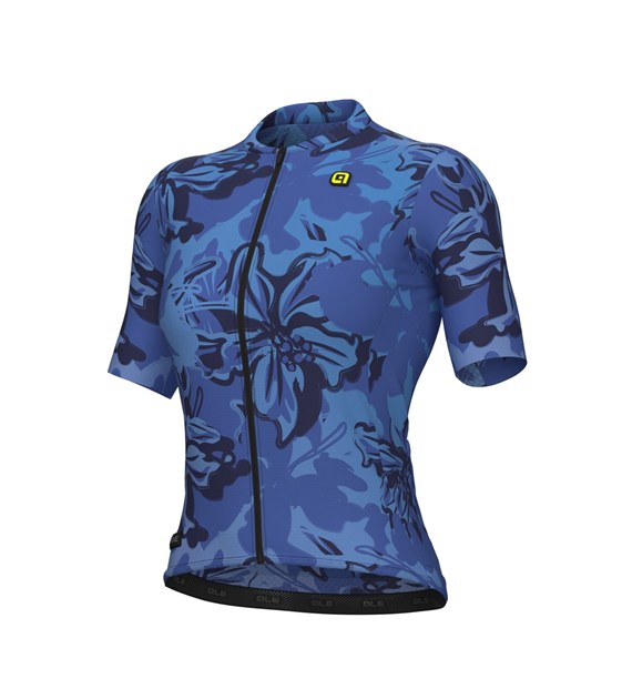 L24048402/BLU/BLUE ALE HONOLULU MAGLIA DONNA MC / SS LADY JERSEY - Damska Koszulka Rowerowa