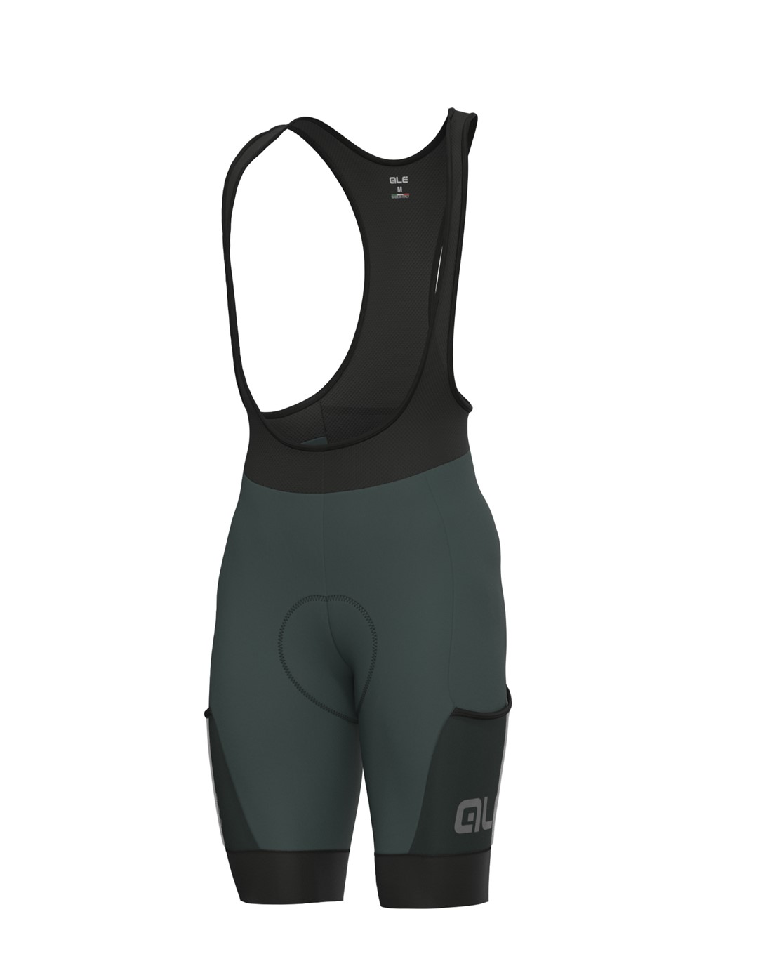 L20158443/VERDE BOSCO / GREEN WOOD ALE STONES CARGO PANTALONE CB / BIBSHORTS - Męskie Spodenki Rowerowe