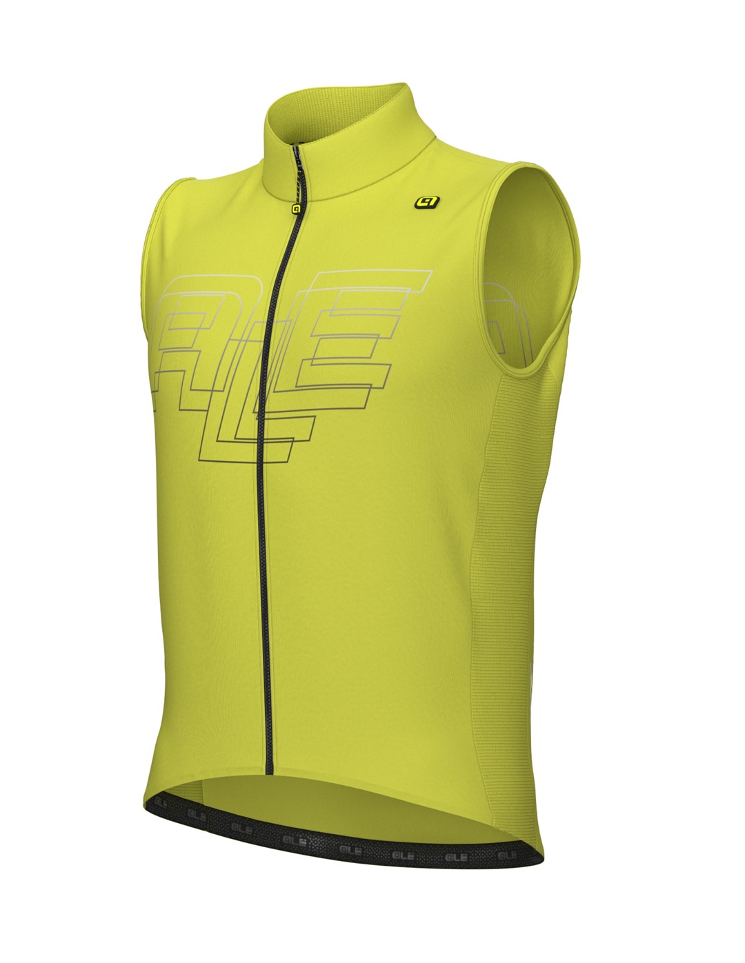 L24070460/VERDE ACIDO / ACID GREEN ALE SAUVAGE GILET / VEST - Męska Kamizelka Rowerowa