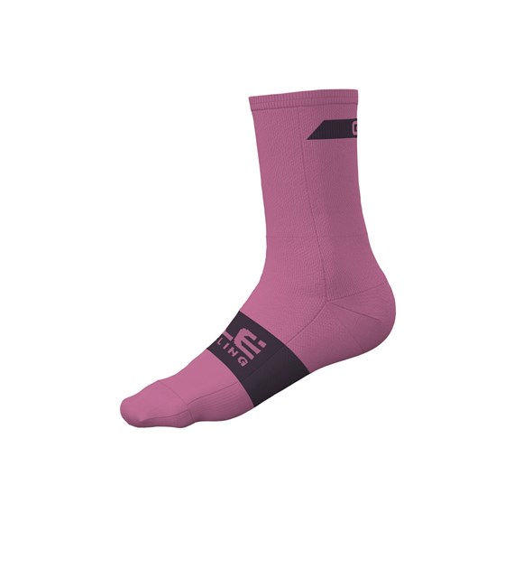 L24120543/ROSA/PINK ALE FOLLOW ME CALZA T-CARE PLUS / T-CARE PLUS SOCKS - Skarpety Rowerowe