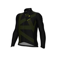 L25020462/VERDE MILITARE/ARMY GREEN ALE MAGLIA ML / LS JERSEY - Męska Koszulka Rowerowa Długi Rękaw