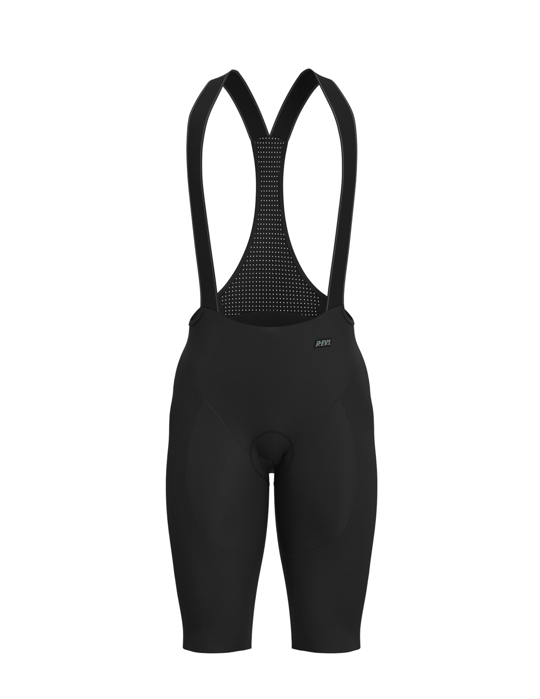 L25051401/NERO/BLACK ALE PANTALONE CB / BIBSHORTS - Męskie Spodenki Rowerowe
